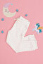 Girl's Cream Sweatpants 50291627 -Vr071