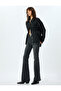 Spanish Flare Jeans Slim Fit High Waist Buttoned - Flare Jean - 2