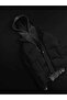 Men's Padded Nubuck Coat Black - 7