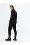 Elastic Leg and Lace-Up Waist Detailed Sports Sweatpants
