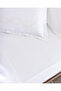 Marguerite King Size Embroidered Bed Sheet Piece Set Duvet Cover Set - Satin - 6