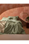 Sona Double Tasseled Bed Sheet in Duvet Cover Set
