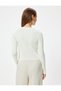 Knitwear Cardigan Round Neck Buttoned Long Sleeve - 4