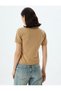 Polo Neck Sweater Knitwear Short Sleeve - 4