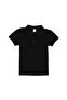 Boy's Black Basic Polo Neck T-Shirt 50292129 -Vr046 - 5