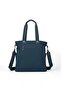 Canvas Navy Blue Women's Shoulder Bag Smk Kn-1309 - 3