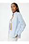 Women's Shirt Blue 5Wak60025Uw - 2
