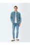 Buttoned Standard Waist Skinny Fit Jeans - Michael Jean