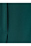 Wide Leg Baggy Trousers Crepe Fabric Pocket Detailed - 6