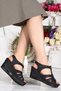 Aryan 19-200 d.r recommended orthopedic women's sandal black - 3