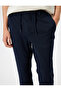 Slim Fit Chino Trousers with Elastic Detail - 5