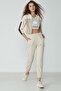 Basic Jogger Sweatpants 734 Stone - 2
