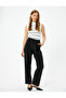 Sleeveless Stand Collar Striped Knitwear Top