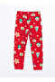Lcwk Crew Neck Printed Girl's Pajamas Set - 7