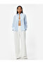 Women's Shirt Blue 5Wak60025Uw