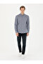 Indigo Slim Fit Long Sleeve Shirt 50255655-Vr028 - 4