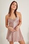 005 Women's Satin Nightgown Mink - 4