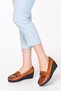 Plus-plus014-14505 Genuine Leather Orthopedic Women's Platform Heel Shoes - 6