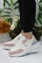 U.S. Polo Assn. Blossom White Powder Original Product Sneaker Women's Shoes - 3