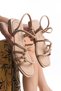 Mi̇a026-1510 Daily Women's Nude Holiday Sandals - 4
