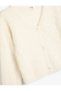 Plush Cardigan V-Neck Long Sleeve - 3