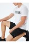 Short Waist Lace-up and Pocket Sports Shorts - Stripe Detailed