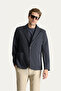 Slim Fit Slim Fit Cotton Sports Jacket - 3