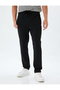Lace Waist Trousers with Pocket Detail - 3