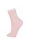 Women's 3-Piece Cotton Socks C6461Axns - 3