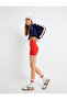 Zippered Crop Sweatshirt Stand Collar Striped Color Block Interlock - 3