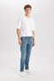 Pedro Slim Fit Narrow Fit Regular Waist Narrow Leg Jean Trousers B8418Ax24Au - 2