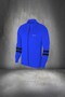 Plus Size Men's Blue Custom Supra Combed Cotton Stylish Style Bottom and Top Tracksuit Set 4Xl-10Xl - 2