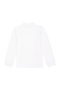 Boy's White Basic Polo Neck Sweatshirt 50293745-Vr013 - 3