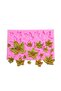 13Pcs Mini Miniature Plane Leaf Set - Silicone Mold, Stone Powder Plaster Candle, K-1325 - 4