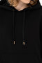 Women's Black Hooded Sweatshirt 50273081-Vr046 - 7