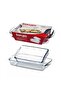 159190 Rectangular Pyrex Set of 2 - 2
