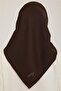 Plain Twill Scarf - Bitter Brown 780