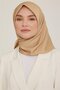Plain Twill Scarf - Beige 777