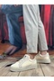 Ba0803 Boa High Sole Knitwear Cream Men's Shoes - 2