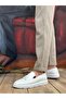 BA0005 Laceless High Sole Classic White Tassel Men's Shoes - 3