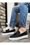 Ba0154 Black Suede Fabric Casual Men's Sneaker – Comfortable Walking - 5