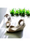 Daily Stylish and Comfortable Sole Straw Linen Sandals 8 Cm.Heel - 5