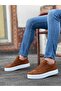 BA0104 Lace-up Tan Suede White Sole Sports Classic Men's Shoes - 6