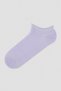 Jacquard Soft Colored 3-Piece Booties Socks - 4