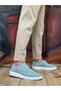 Ba0003 Lace-Up Classic Sports Linen Turquoise High Sole Casual Men's Shoes - 3
