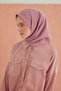 وشاح قطن سادة من ميراي - بودرة داكنة