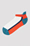 Boy's Trainer 3-Piece Booties Socks - 2