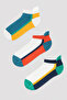Boy's Trainer 3-Piece Booties Socks