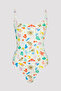 Patterned Bodysuit - 4