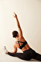 Black High Waist Smooth Feel Ankle Length Tights - 5
